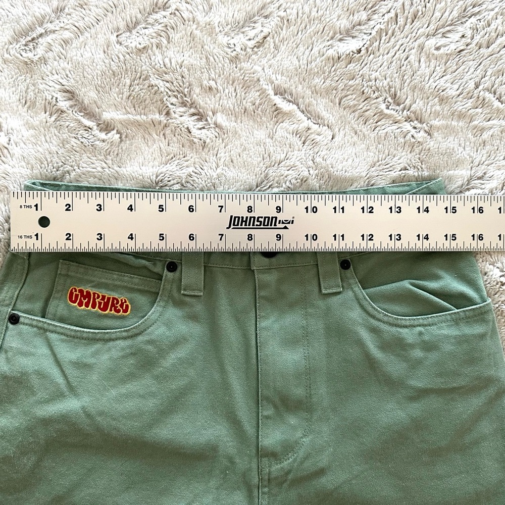 Empyre Jeans Sage Green Size 28 - Picture 4 of 7